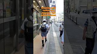 The difficult life of a high school student in Japan 🇯🇵 japan school tokyo travel [upl. by Stefa]