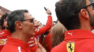 2018 Belgian GP  Podium Celebrations [upl. by Acinorav]