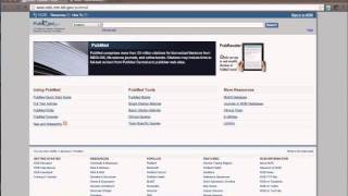 How to Use PubMed [upl. by Eugor]