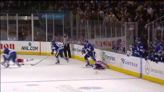 Dion Phaneuf destroys Michael Sauer amp Dions dads reaction  priceless [upl. by Nadroj]