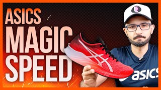 ASICS MAGIC SPEED  Review Avaliação Completa [upl. by Leanora283]