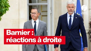 Les Républicains en attente du programme de Michel Barnier [upl. by Bremble873]