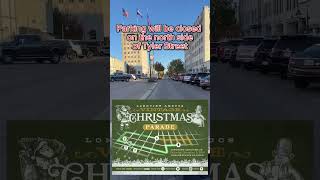 2024 Downtown Longview AMBUCS Christmas Parade Route [upl. by Dranik]