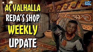 AC Valhalla  REDAs SHOP WEEKLY UPDATE  10th Sept 2024 [upl. by Kosak]