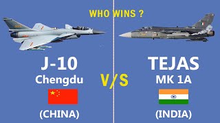 The comparison HAL Tejas vs Chinas J10 fighter aircraft [upl. by Twelve]