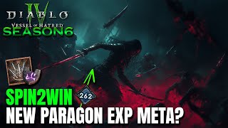 Spin2Win is the new Paragon EXP META Season 6 Diablo 4 Expansion [upl. by Etnaud]