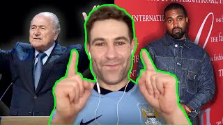 British Prankster Simon Brodkin Breaks Down His Pranks On Sepp Blatter Kanye West amp Donald Trump [upl. by Leba]