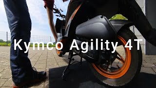 Kymco Agility 4T Riemen und Gewichte wechseln oder Prüfen [upl. by Nyram810]