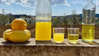 How to make LIMONCELLO italian recipe 🍋 Original recipe  Alternative recipe using Vodka [upl. by Dasie]