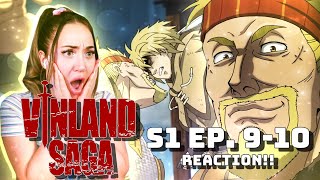 THORFINN vs THORKELL VINLAND SAGA S1 Episodes 9 amp 10 REACTION [upl. by Talanta716]