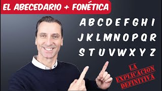 Aprende el ABECEDARIO en inglés con un experto en pronunciación para Hispanohablantes [upl. by Elianora]