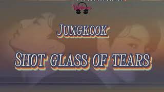 Jungkook 정국  Shot Glass Of Tears Lyrics jungkook 방탄소년단 정국 [upl. by Kuhlman]