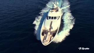 Yacht Rola Crusing from La Spezia to Mandelieu  DJI Phantom 3 Professional [upl. by Ratib637]