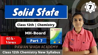 Solid State Class 12th Chemistry Part 7 [upl. by Cordle833]