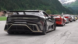 Supercar Owners Circle Classic 2024 in Switzerland  New 190E HWA Naran F50 F40 CCX amp More [upl. by Eizzil763]