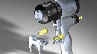 Graco Equipment  Fusion Air Purge Spray Gun Video [upl. by Fionna]