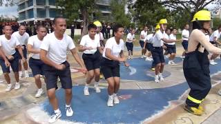 WORLDS FIRST DANCING FIREFIGHTERS REGIONAL FIRE OLYMPICS 2014 BFP7 CEBU PHILIPPINES [upl. by Roby]