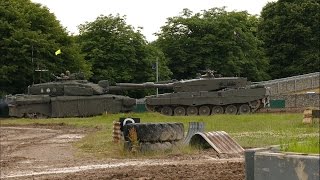 Tankfest in 4K  Part 8  Random footage including Challenger 2 and Leopard 2 [upl. by Heyman315]