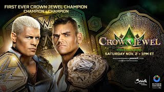 Crown Jewels War Cody Rhodes Vs Gunther Champion Vs Champion Match 2024  Explained Hindi [upl. by Gnel485]