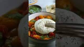 WHAT IS DELICIOUS TO EAT BURATTA CHEESE WITH shorts [upl. by Suraved]