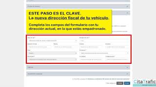 Cambio Domicilio DGT de un vehículo online [upl. by Hathcock]