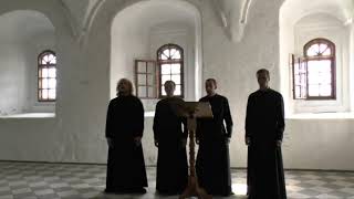 Christ is RisenByzantine chantRussian monastery choir [upl. by Analah]