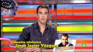 SLQH ¡Jorge Javier Vázquez llama en directo a Sé lo que hicisteis [upl. by Costanzia343]