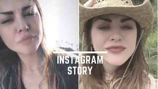 Frances Bean Cobain  Instagram Story  All Videos February 2018 [upl. by Flory]