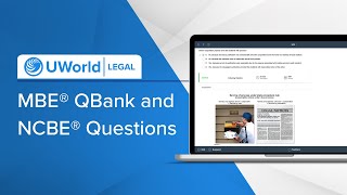 Getting Started with the UWorld Legal  MBE® QBank with Licensed NCBE® Questions [upl. by Sicular]