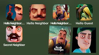 5 Hello Neighbor Games Hello Neighbor Nickys DiariesHello Neighbor 1Hide amp SeekSecret Neighbor [upl. by Enninaej]