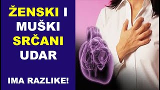 Ženski i muški srčani udar infarkt  ima razlike  dr Bojana Mandić [upl. by Atinrehs]