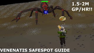 Craws Bow Venenatis Safe Spot Guide 2025 KillsHr [upl. by Yoong]