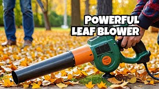 Leaf Blower Cordless Review  21V Electric Cordless Leaf Blower [upl. by Silvers]