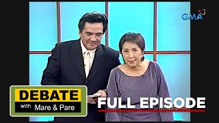 Debate with Mare at Pare  quotBumaba ba ang pagtingin mo sa paring Katolikoquot  Full Episode [upl. by Conlee]