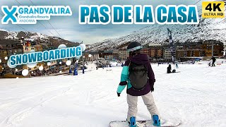 🏂 PAS DE LA CASA SKI EN ANDORRA  VÍDEO DE LAS MEJORES PISTAS PARA SKI Y SNOWBOARDING EN ANDORRA [upl. by Darice]