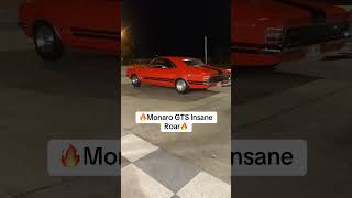 Insane startup from the Monaro GTS🔥😈 monaro gts musclecar classiccars loud fy fyp [upl. by Ezarra]