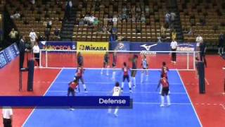 Jane Collymore USA  Volleyball Highlights  USA vs CRC [upl. by Nanji]