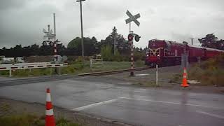 Di 1102 and Dg 772 Crossing Weedons Ross Road [upl. by Esinahs]