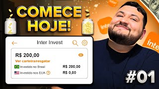 MONTANDO UMA CARTEIRA DE INVESTIMENTOS DO ZERO  COMEÇANDO COM R 200 REAIS 01 [upl. by Ssor180]