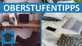 Tipps für die Oberstufe  Organisation gute Noten Stress│LernenLeicht [upl. by Ahsinirt]