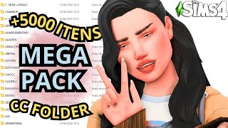 🟡 MEGA PACK CONTEÚDO PERSONALIZADO minha pasta mods Itens para melhorar seu jogo  The Sims 4 [upl. by Persons]