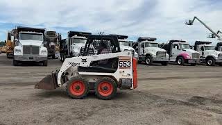 2000 BOBCAT 553 SKID STEER LOADER122970 [upl. by Rich]