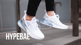 Nike x Stephanie Au Air Max 270 Unboxing and OnFoot Look [upl. by Lennaj]