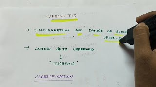 Vasculitis  pathology  Handwritten notes [upl. by Ghassan]