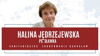 Halina Jędrzejewska ps Sławka [upl. by Nissie]