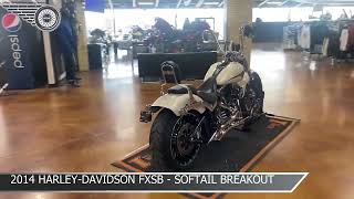 2014 HarleyDavidson Fxsb  Softail Breakout U019197LS [upl. by Misha68]