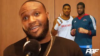 VIDDAL RILEY SPARRED DANIEL DUBOIS BREAKS DOWN ANTHONY JOSHUA FIGHT TALKS OPETAIA VS CBS [upl. by Sarilda715]