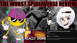 The WORST Review of Across the Spiderverse  Anomaly Inc [upl. by Jaret]