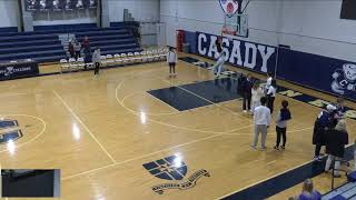 Casady School vs Oklahoma Christian Academy High School Mens Varsity Basketball [upl. by Ahsha]