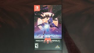 Radiant Silvergun Nintendo Switch Unboxing Video [upl. by Aiker]